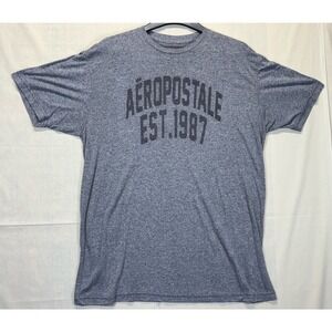 Aéropostale EST. 1987 Gray Graphic T-Shirt Size XL